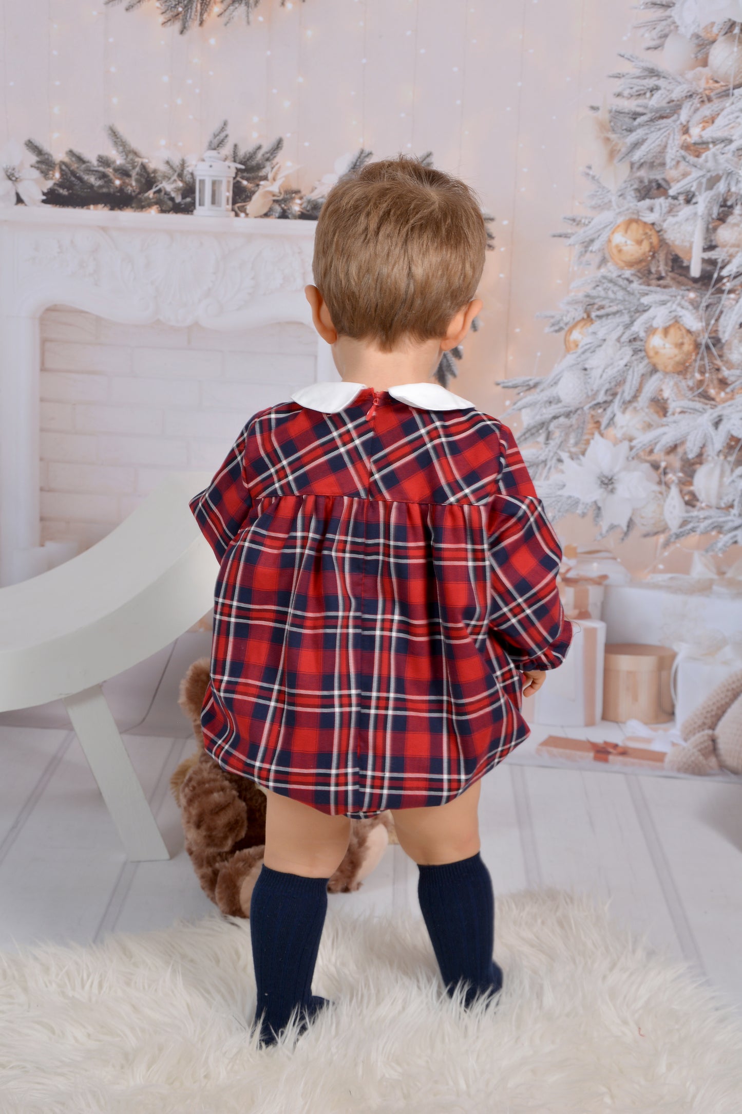 Fofo em tartan xadrez