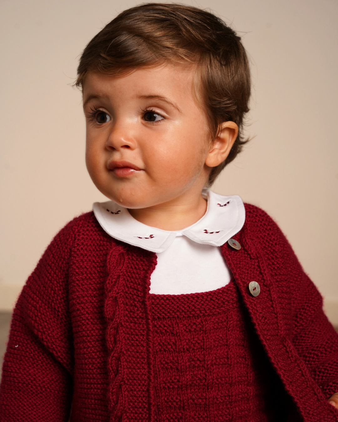 Casaco em tricot