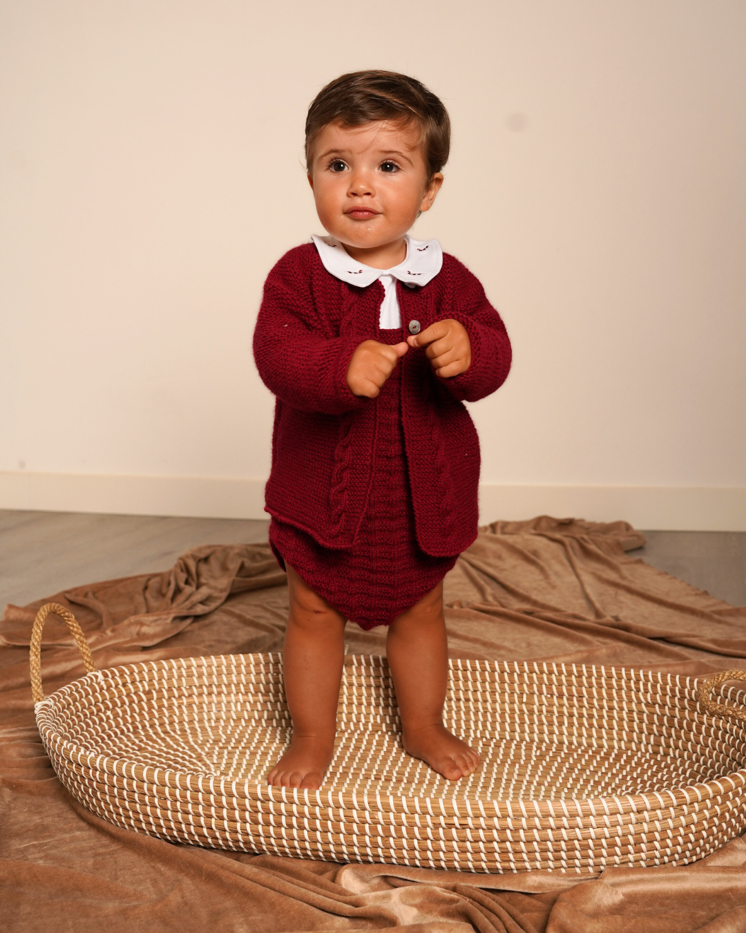 Casaco em tricot