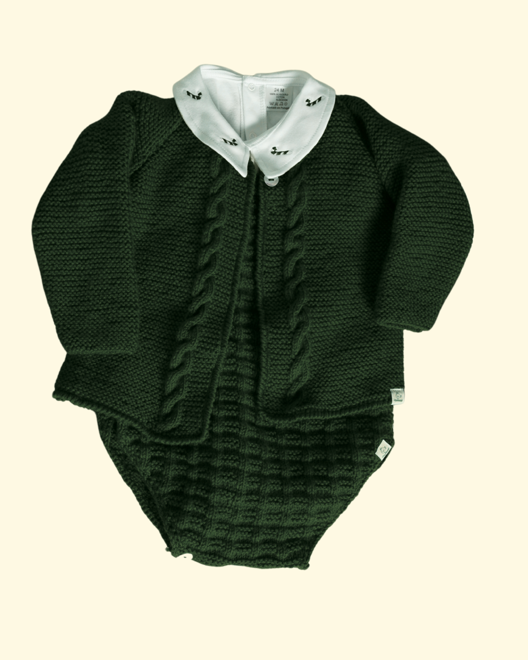 Macacão em tricot