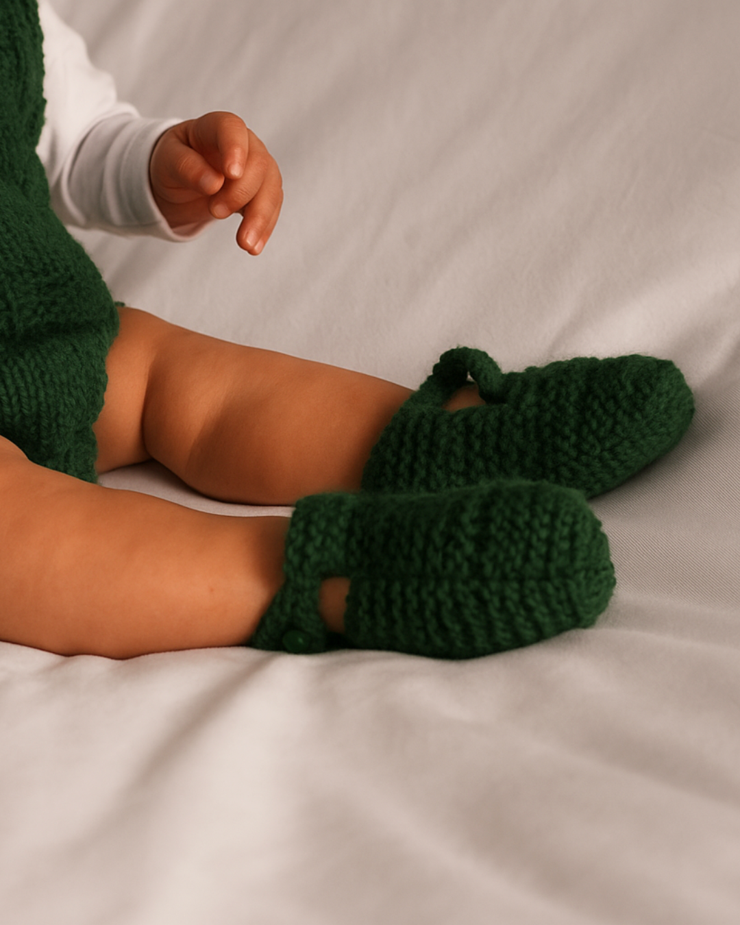 Sapatinhos em tricot