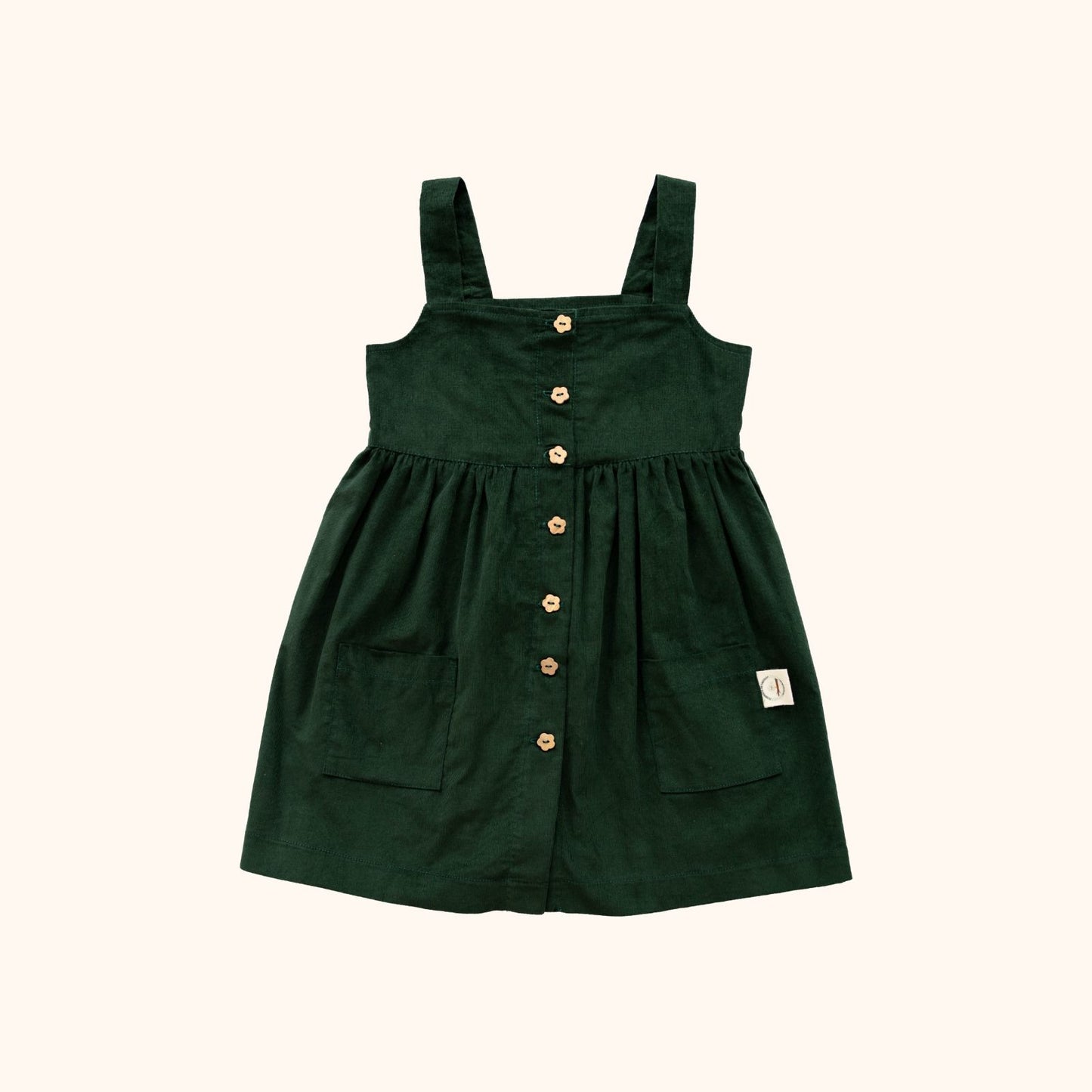 Vestido de bombazine em tons de Natal