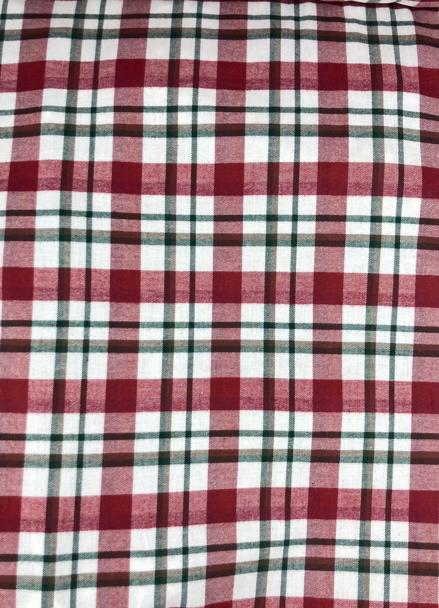 Camisa em tartan xadrez com elástico nos punhos - Passinhos de Veludo