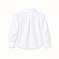 Blusa Oxford Branca Com Laço