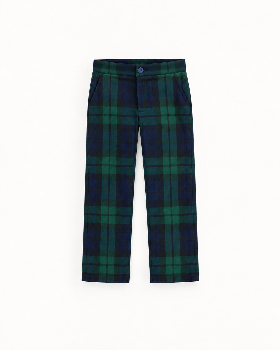 Calças De Menino Em Tartan Escocês