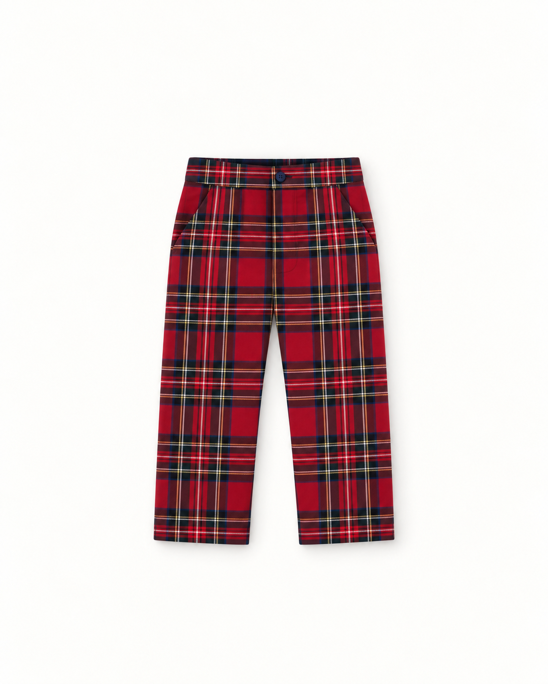 Calças De Menino Em Tartan Escocês