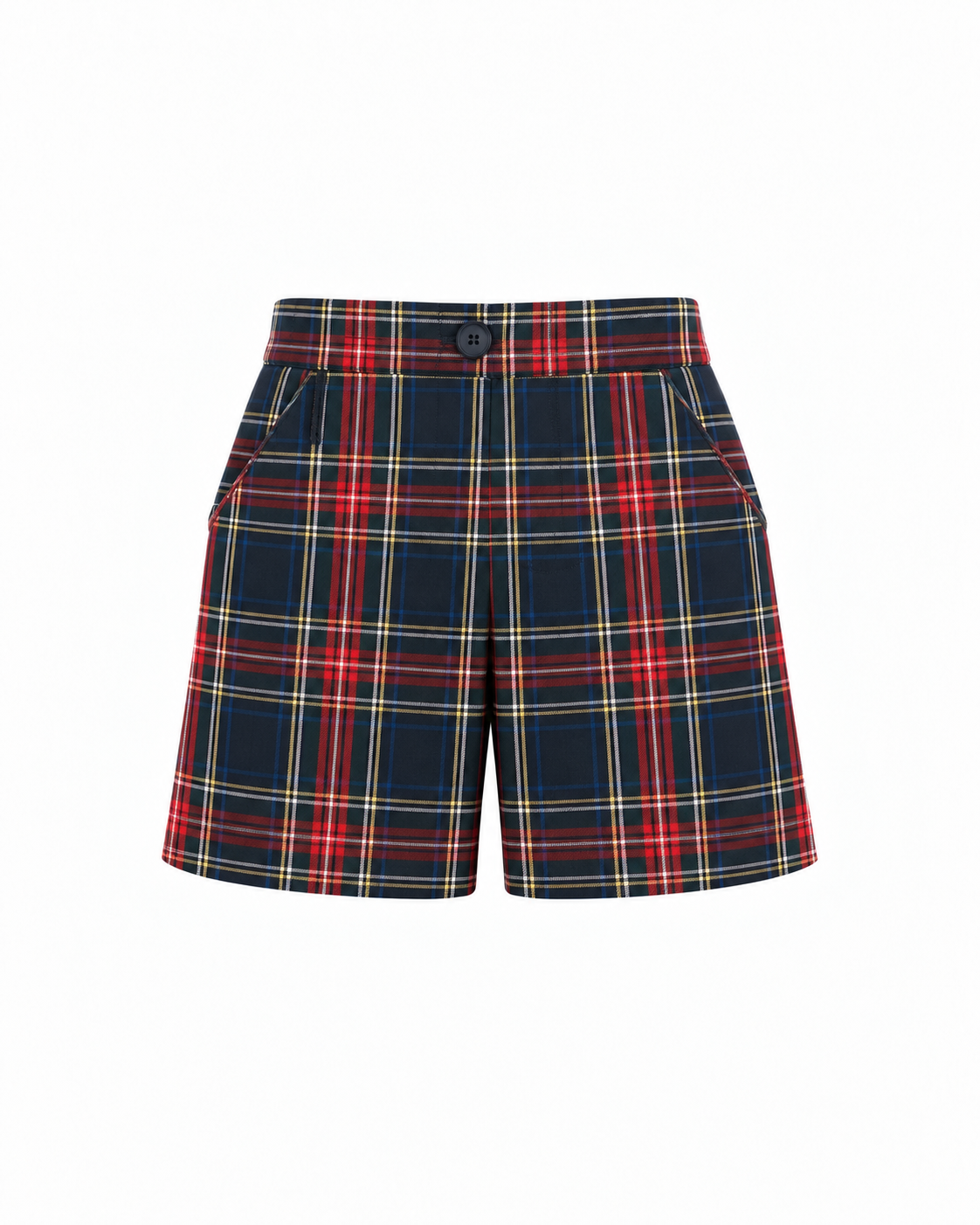 Calção Em Tartan Escocês Para Menino
