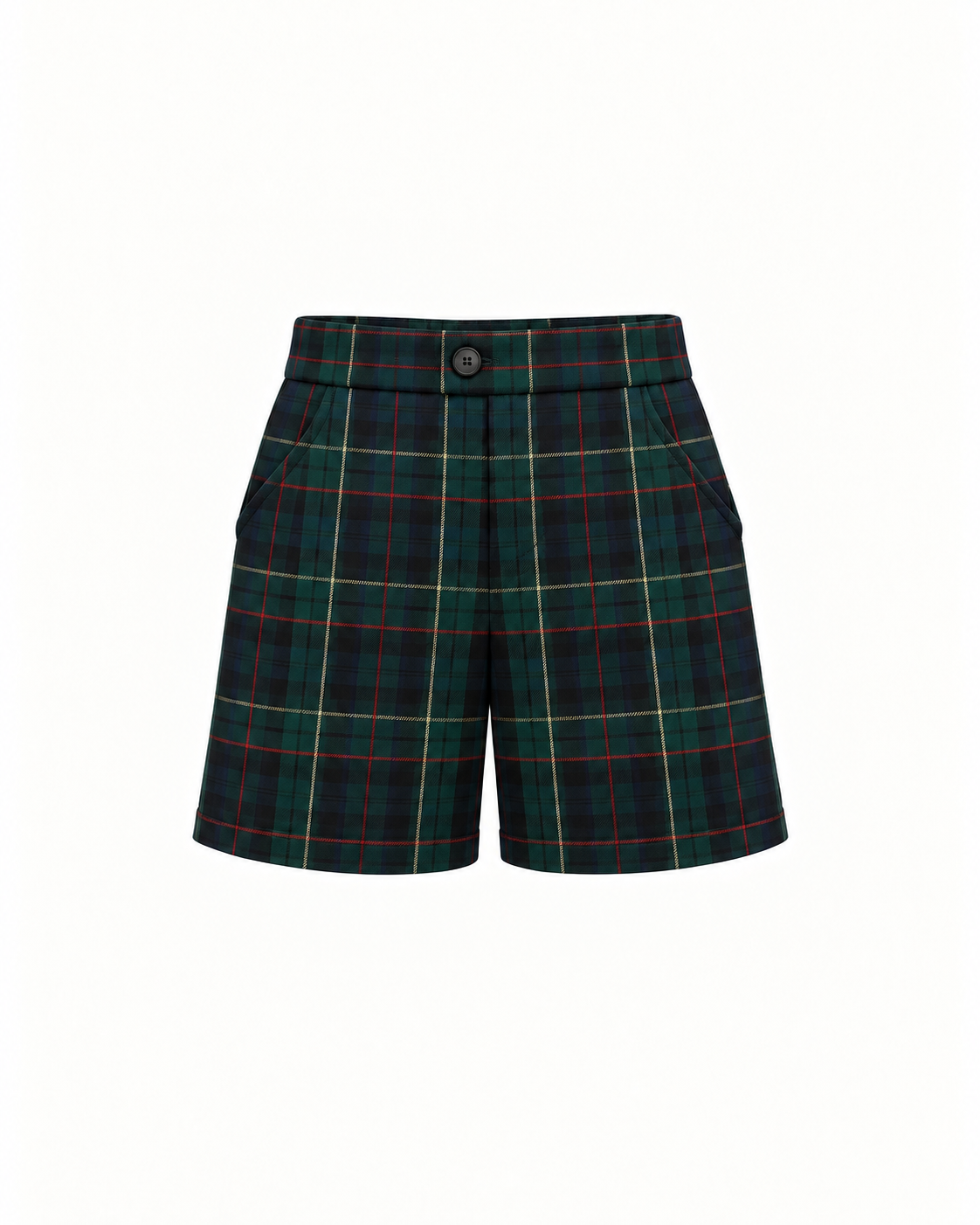 Calção Em Tartan Escocês Para Menino
