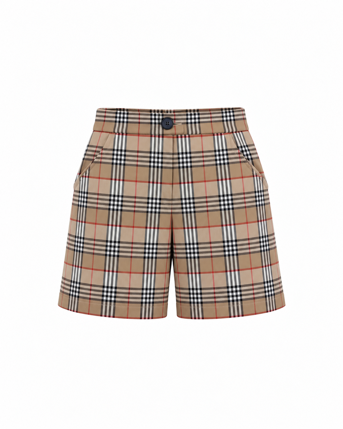 Calção Em Tartan Escocês Para Menino