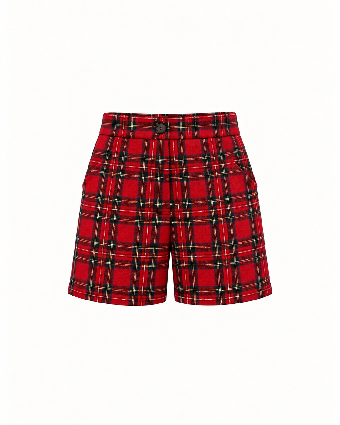 Calção Em Tartan Escocês Para Menino