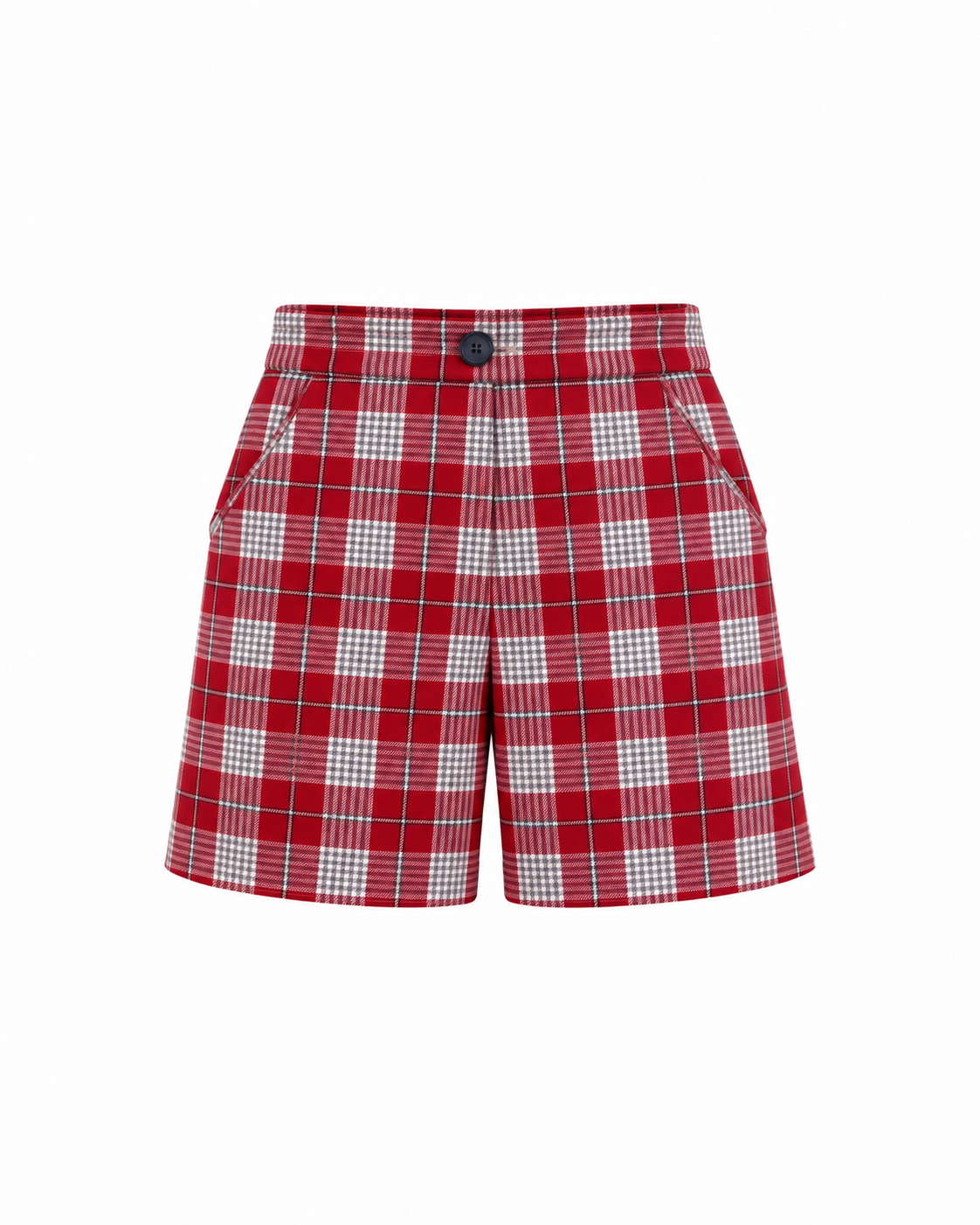 Calção Em Tartan Escocês Para Menino