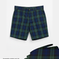 Calção em tartan