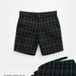 Calção em tartan