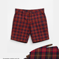 Calção em tartan