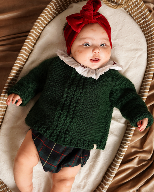 Camisola em tricot