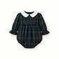 Fofo de Tartan Escocês Com Gola Branca