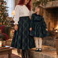 Saia Comprida Em Tartan Escocês Para Adulto