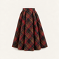 Saia Comprida Em Tartan Escocês Para Adulto
