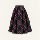 Saia Comprida Em Tartan Escocês Para Adulto