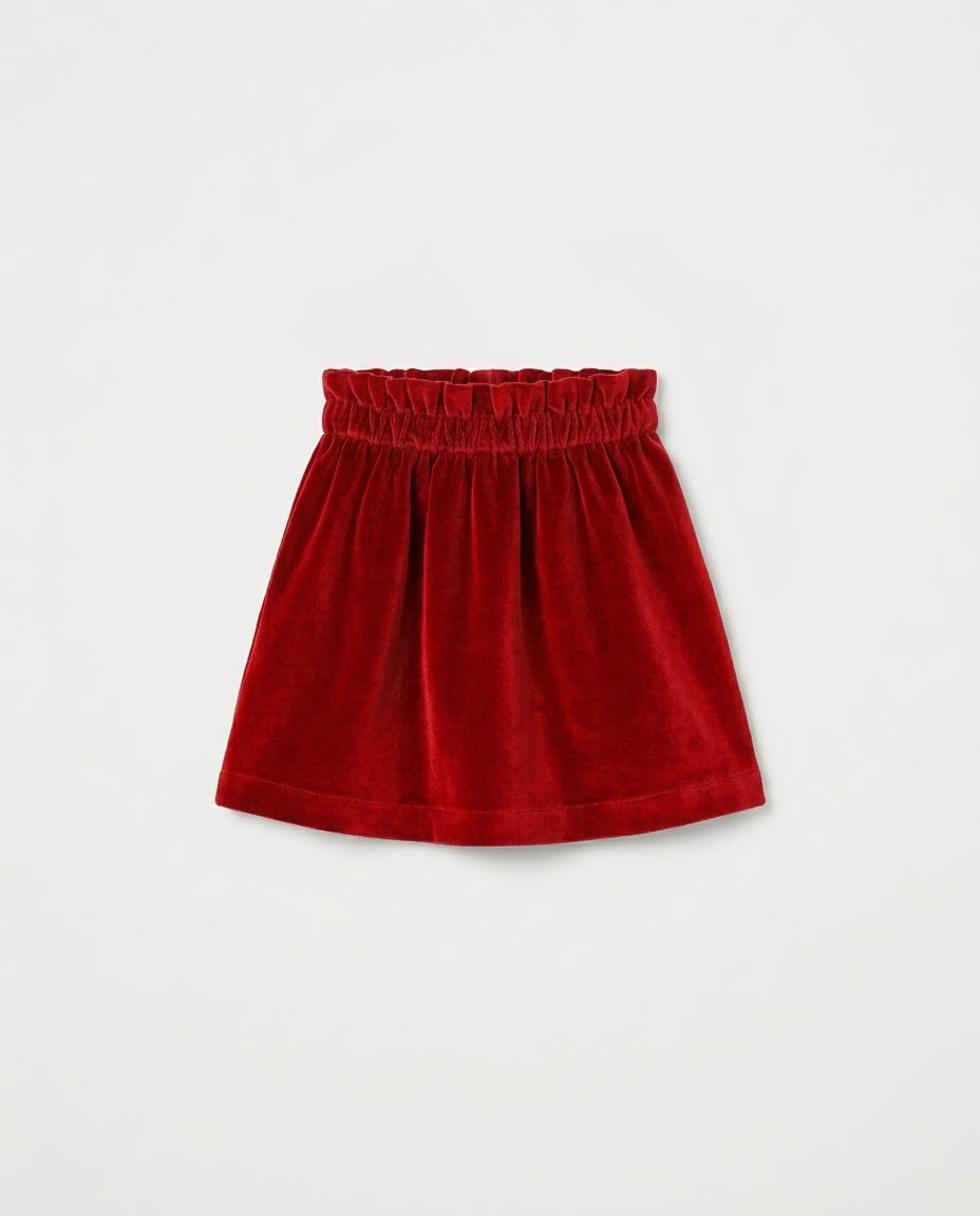 Saia De Veludo Para Combinar Com Blusas