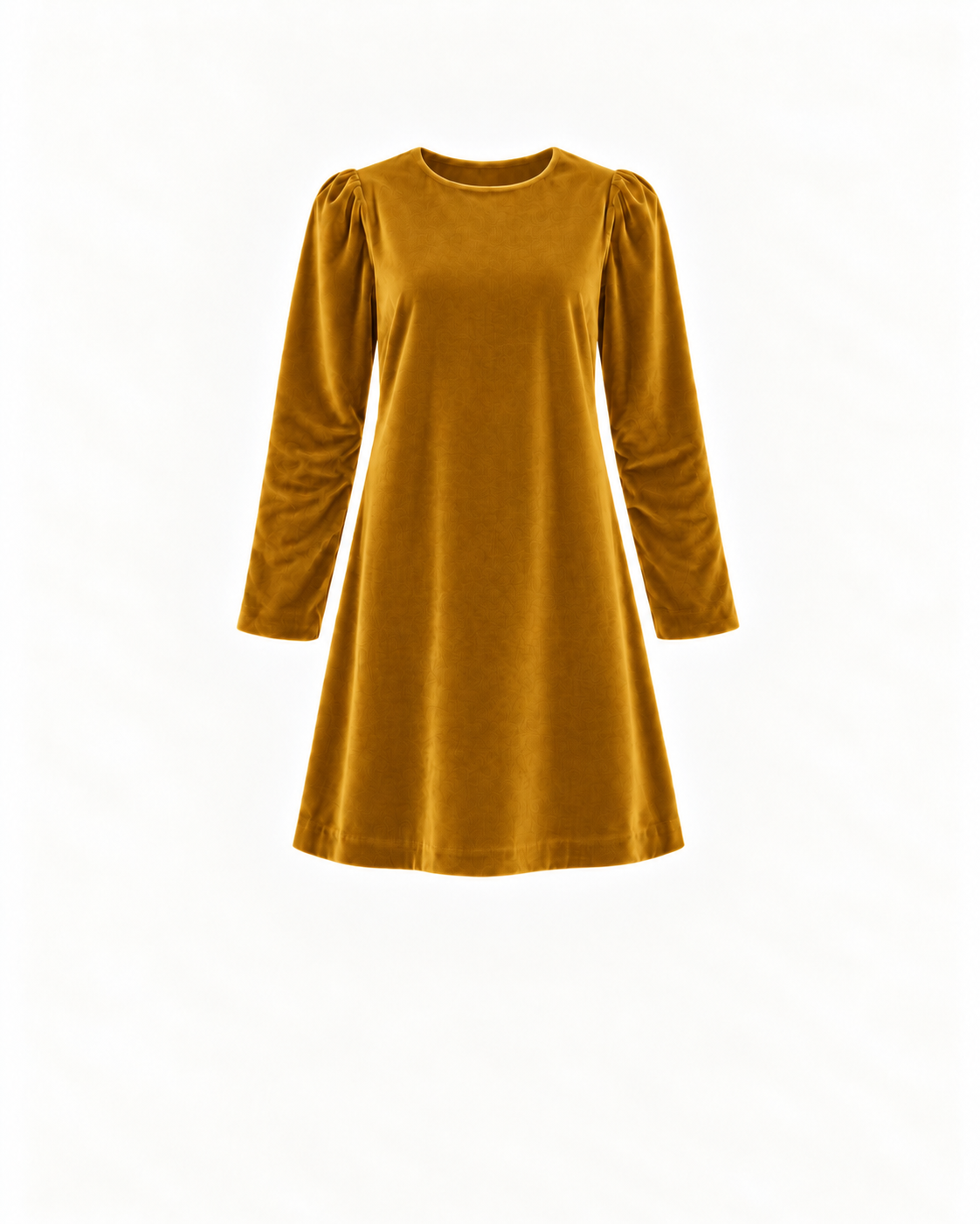 Vestido De Veludo Para Adulto Com Manga Comprida