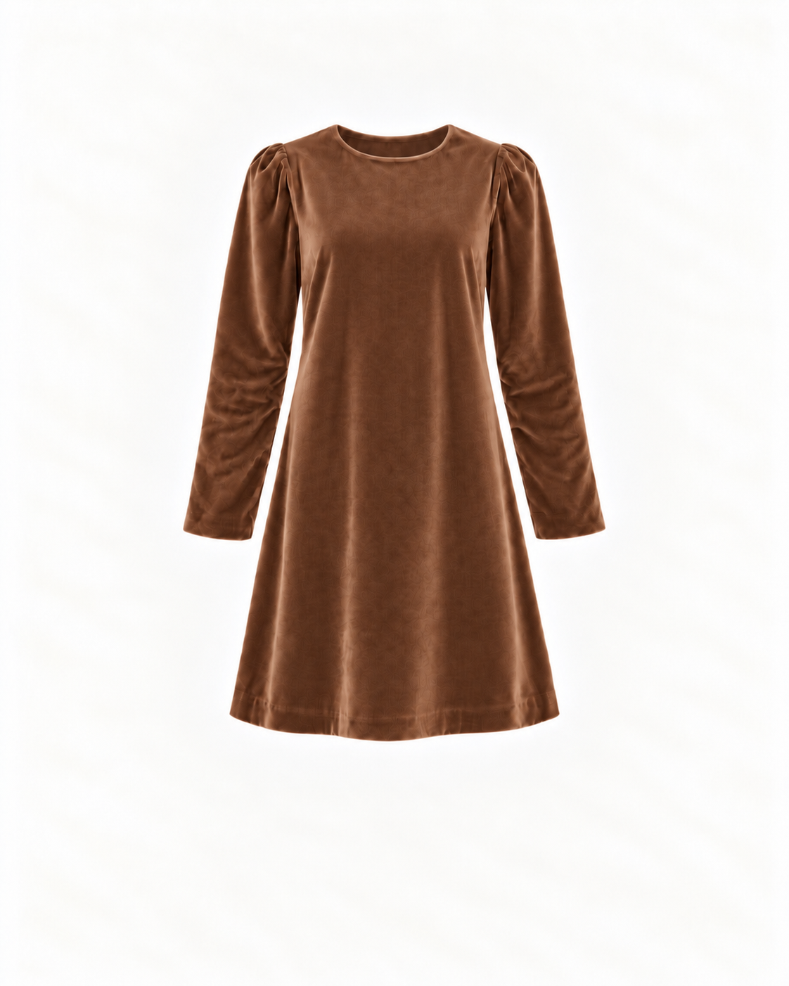Vestido De Veludo Para Adulto Com Manga Comprida