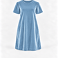 Vestido sencillo de terciopelo para adulto