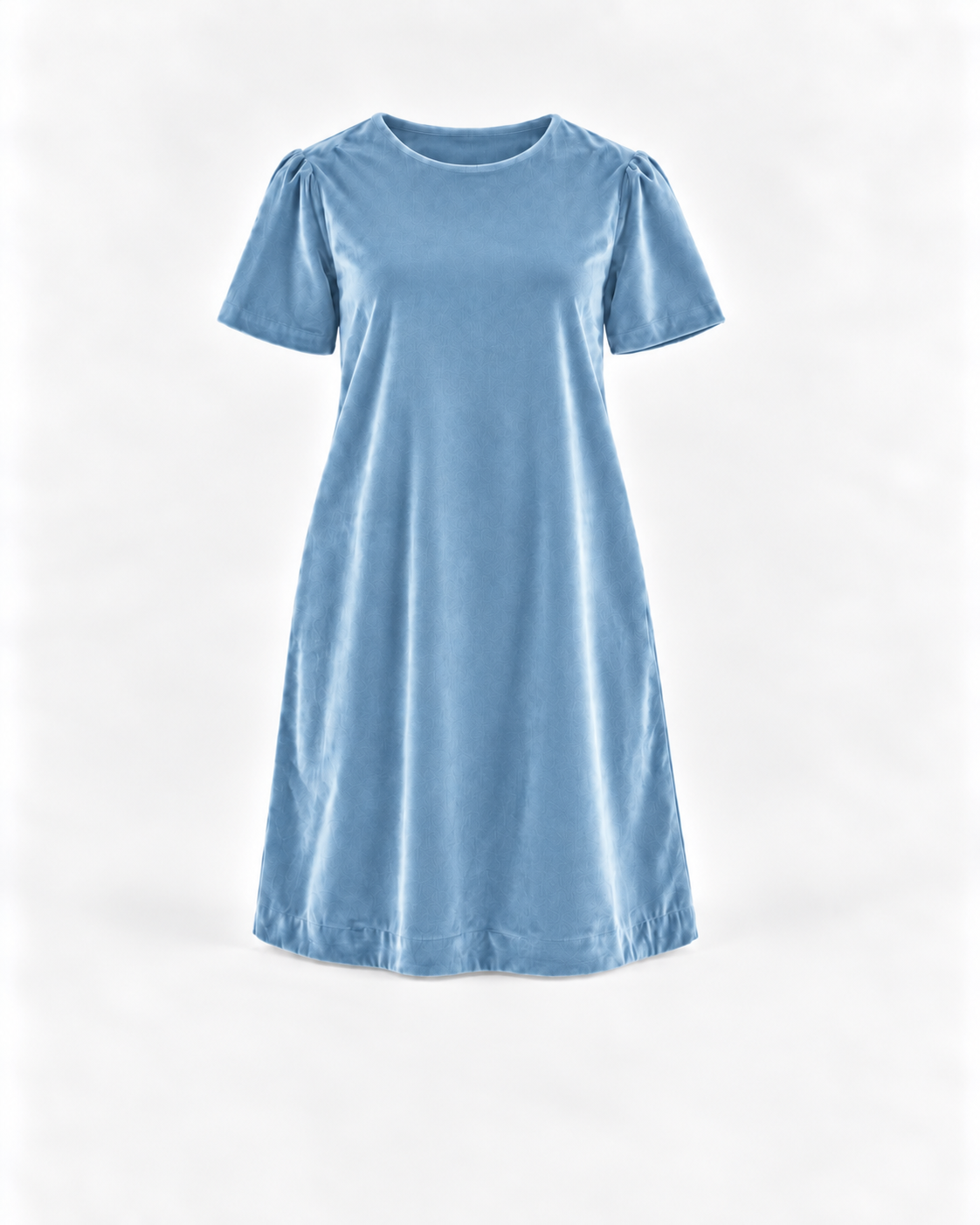 Vestido sencillo de terciopelo para adulto