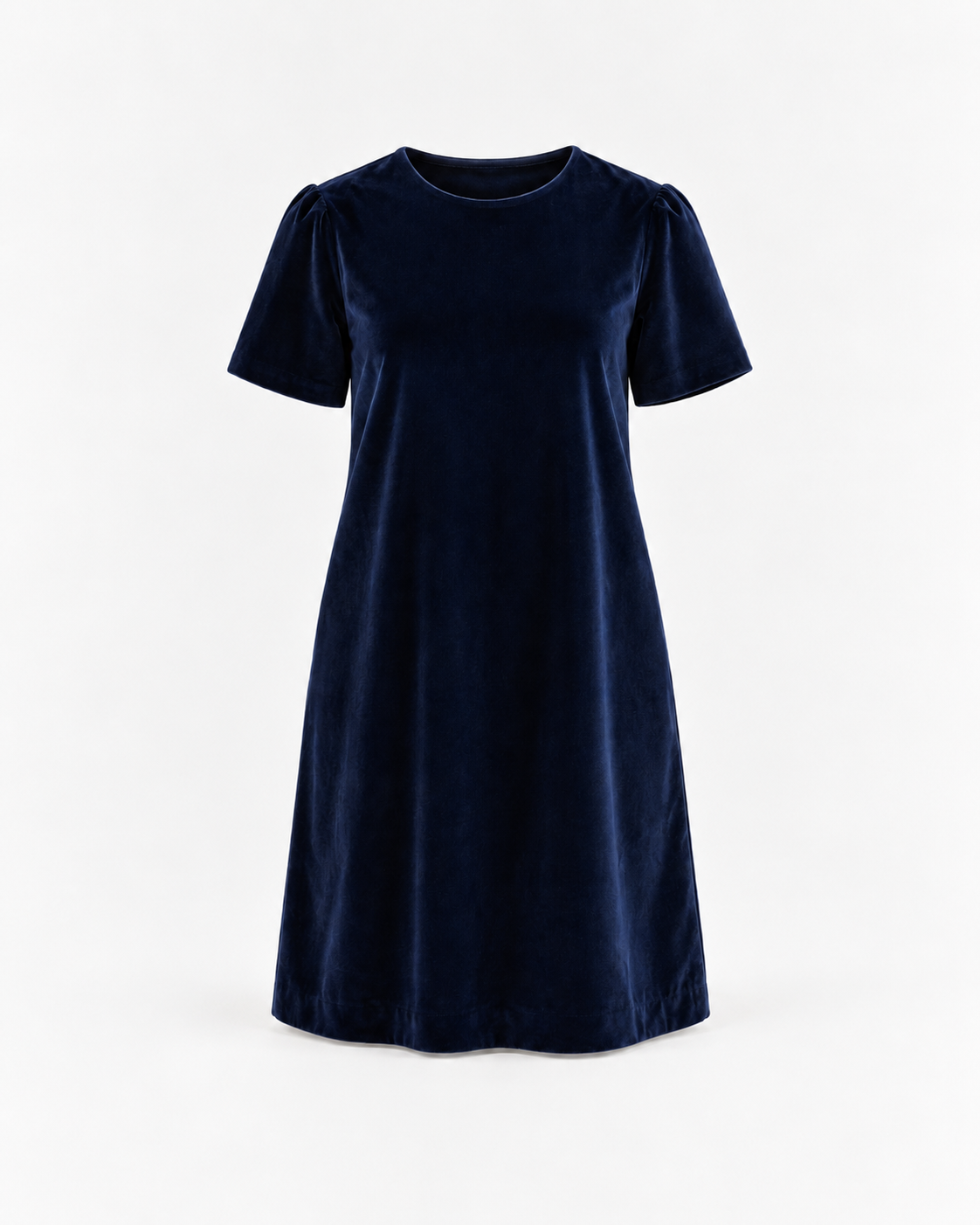 Vestido sencillo de terciopelo para adulto