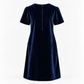 Vestido sencillo de terciopelo para adulto
