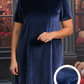 Vestido de veludo para adulto