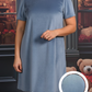 Vestido de veludo para adulto