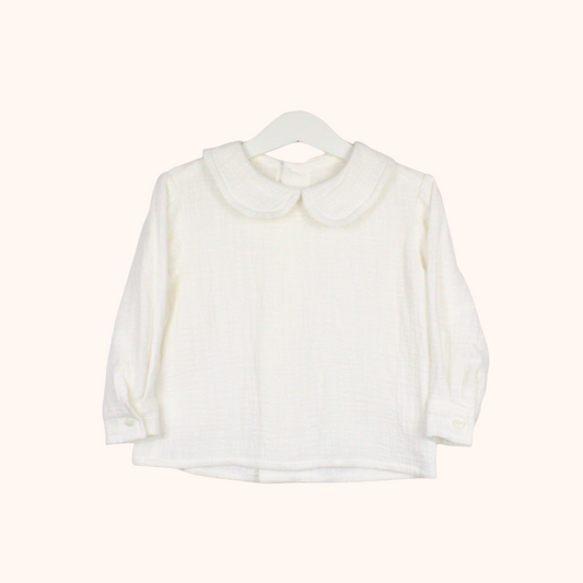 Camisa de menino com gola